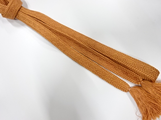 正絹　手組帯締め